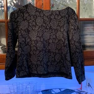 Talbots rayon blend  back button‎ top. Worn a few times.